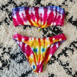 Zaful Tie Dye Bikini - Size 4 👙💕
